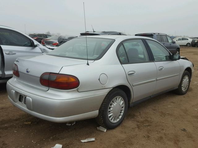 1G1ND52J83M665294 - 2003 CHEVROLET MALIBU SILVER photo 4