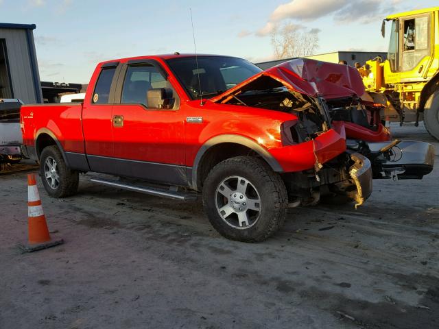 1FTPX14V27FB60586 - 2007 FORD F150 RED photo 1