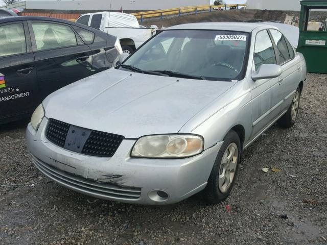 3N1CB51D14L868364 - 2004 NISSAN SENTRA 1.8 SILVER photo 2