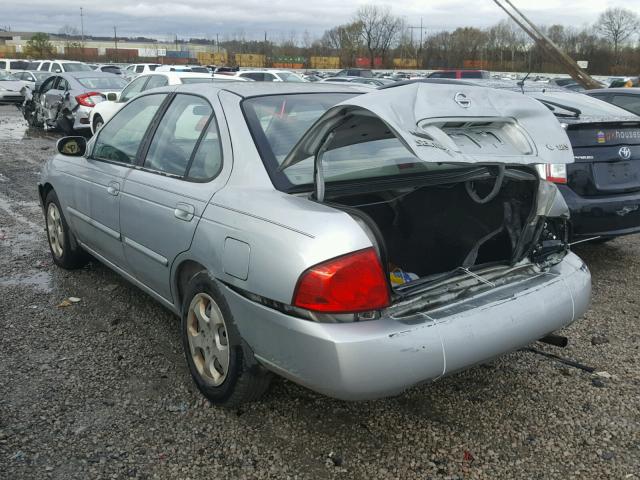 3N1CB51D14L868364 - 2004 NISSAN SENTRA 1.8 SILVER photo 3