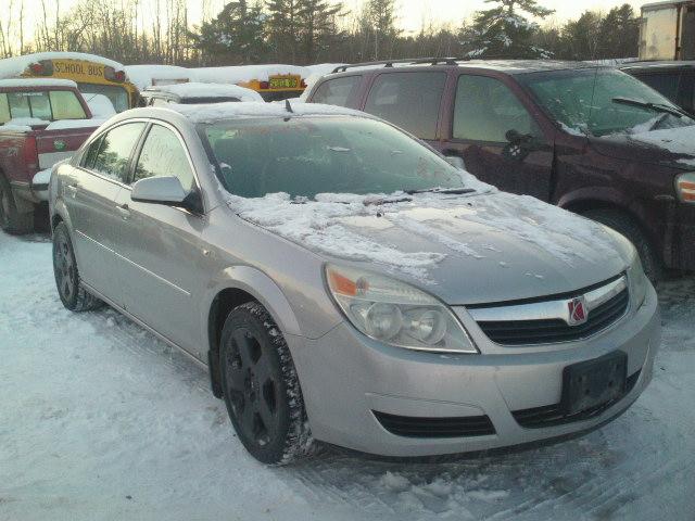 1G8ZS57N28F111202 - 2008 SATURN AURA XE SILVER photo 1