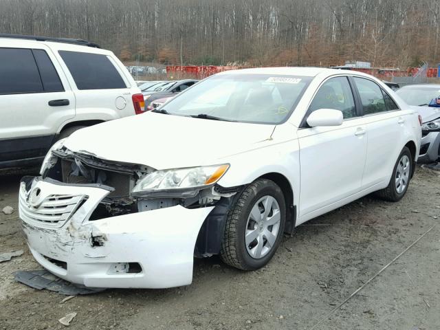 4T1BE46K39U900404 - 2009 TOYOTA CAMRY BASE WHITE photo 2