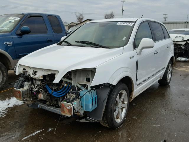 3GSCL93Z89S511307 - 2009 SATURN VUE HYBRID WHITE photo 2