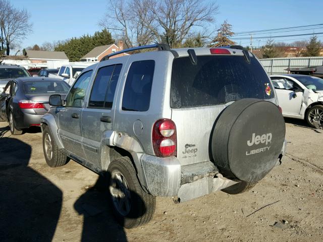 1J4GL58K45W723390 - 2005 JEEP LIBERTY LI SILVER photo 3