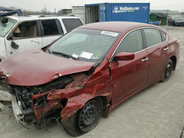 1N4AL3AP1FC471015 - 2015 NISSAN ALTIMA 2.5 BURGUNDY photo 2