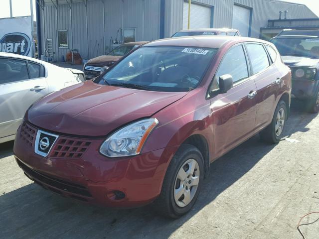 JN8AS5MTXAW029721 - 2010 NISSAN ROGUE S RED photo 2