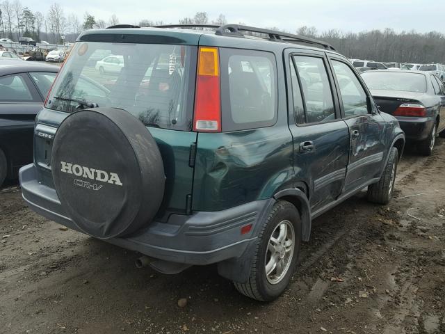 JHLRD1863YC008715 - 2000 HONDA CR-V EX GREEN photo 4