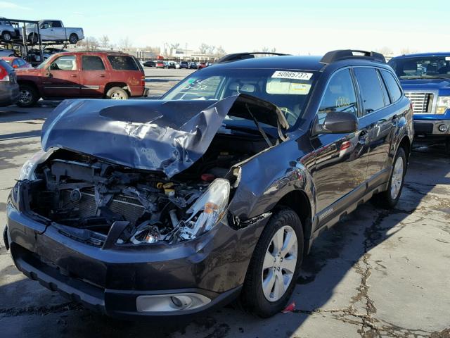 4S4BRCCC5C3245459 - 2012 SUBARU OUTBACK 2. GRAY photo 2