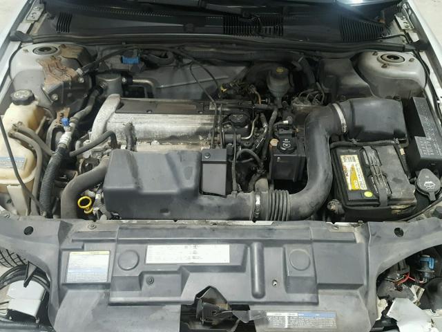 1G1JF52F347200782 - 2004 CHEVROLET CAVALIER L SILVER photo 7