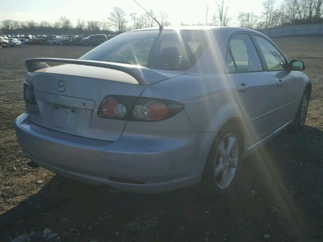 1YVHP80C175M40324 - 2007 MAZDA 6 I SILVER photo 4