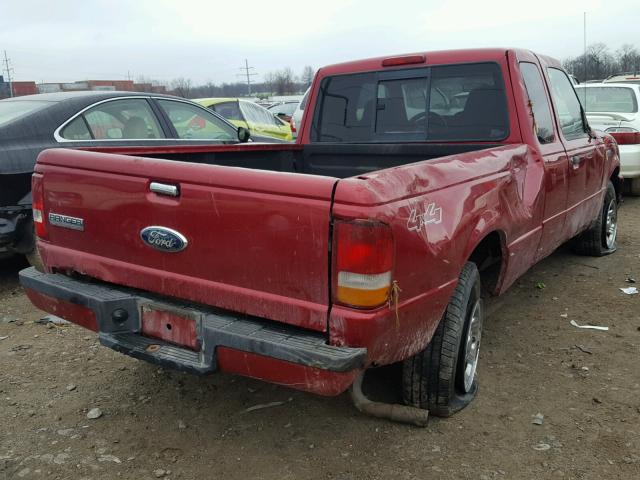 1FTZR45E08PA38470 - 2008 FORD RANGER SUP MAROON photo 4