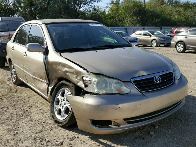 1NXBR32E85Z363960 - 2005 TOYOTA COROLLA CE GOLD photo 1