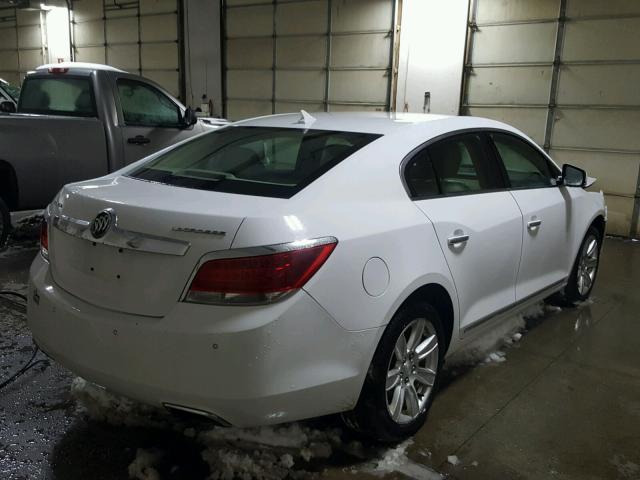 1G4GD5E34CF115877 - 2012 BUICK LACROSSE P WHITE photo 4