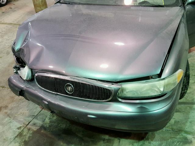 2G4WS52J441197798 - 2004 BUICK CENTURY CU GREEN photo 7