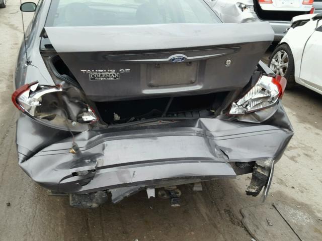 1FAHP53U15A215047 - 2005 FORD TAURUS SE GRAY photo 9