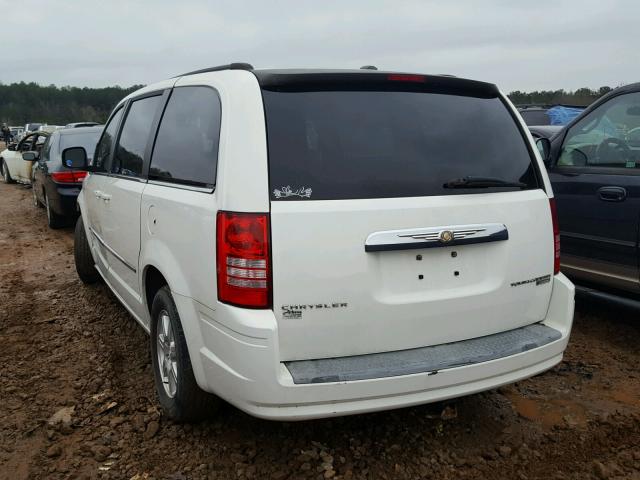 2A8HR54109R592178 - 2009 CHRYSLER TOWN & COU WHITE photo 3