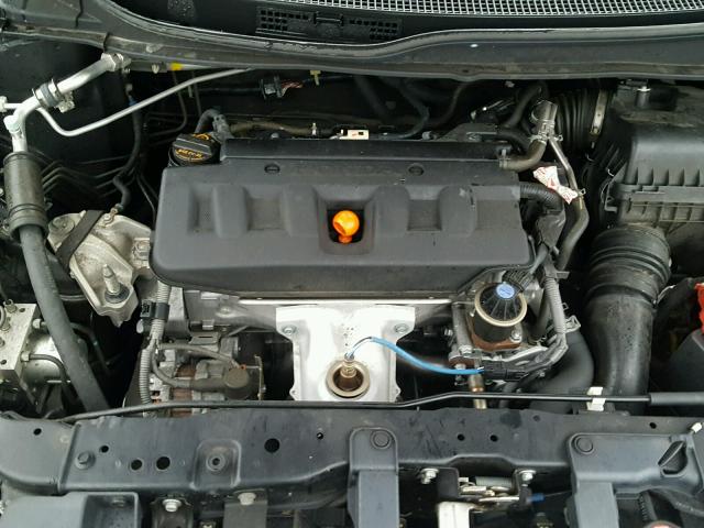 19XFB2F85CE390103 - 2012 HONDA CIVIC EX შავი ფოტო 7