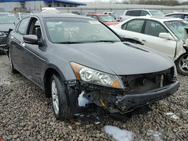 1HGCP36849A012541 - 2009 HONDA ACCORD EXL GRAY photo 1