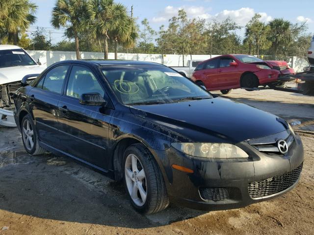 1YVHP80C985M01689 - 2008 MAZDA 6 I BLACK photo 1