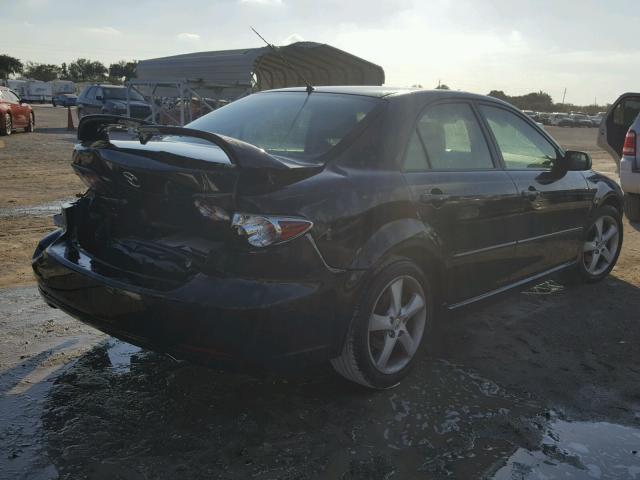 1YVHP80C985M01689 - 2008 MAZDA 6 I BLACK photo 4