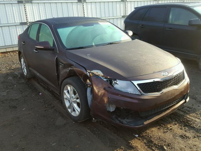 5XXGN4A74CG012996 - 2012 KIA OPTIMA EX BURGUNDY photo 1