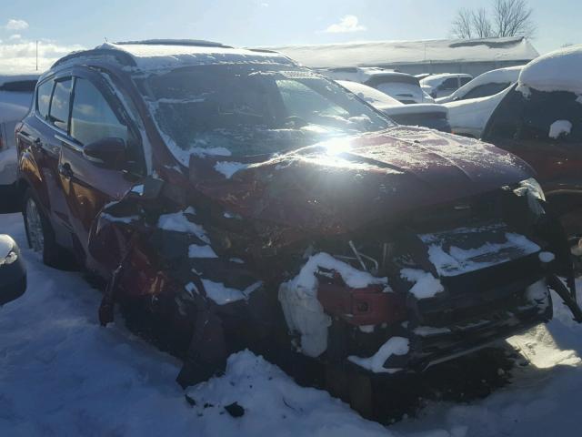 1FMCU9HX5DUA85712 - 2013 FORD ESCAPE SEL MAROON photo 1