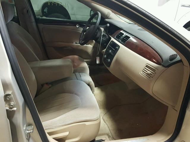 1G4HP57257U217643 - 2007 BUICK LUCERNE CX BEIGE photo 5