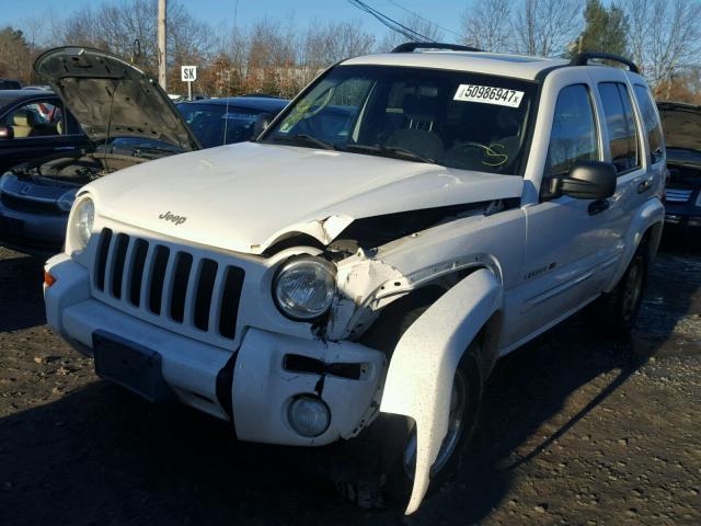 1J4GL58K22W347901 - 2002 JEEP LIBERTY LI WHITE photo 2