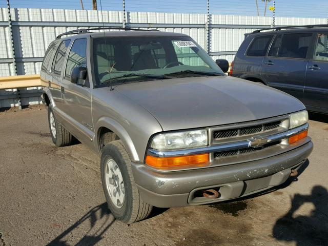 1GNDT13X64K153572 - 2004 CHEVROLET BLAZER BEIGE photo 1