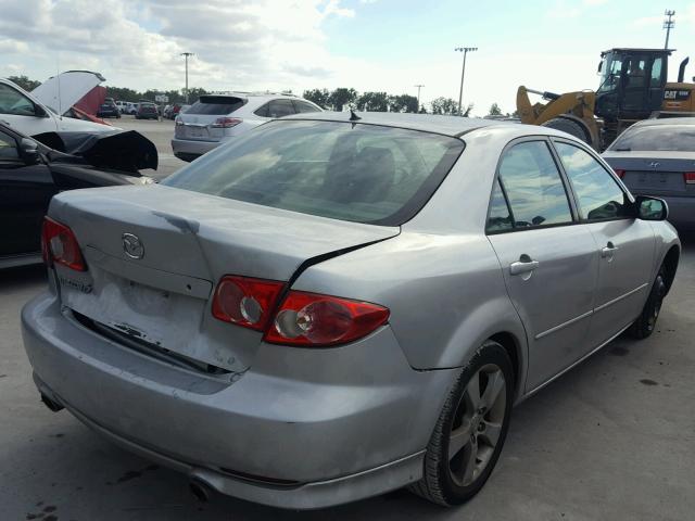 1YVFP80C545N48111 - 2004 MAZDA 6 I SILVER photo 4