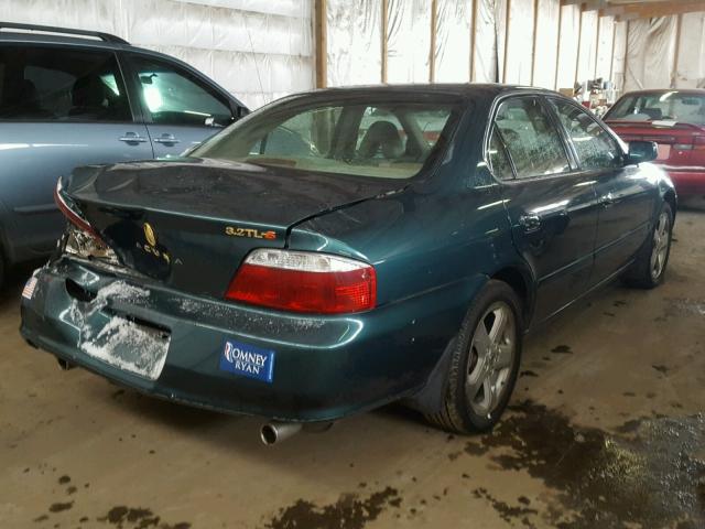 19UUA568X2A046152 - 2002 ACURA 3.2TL TYPE TEAL photo 4