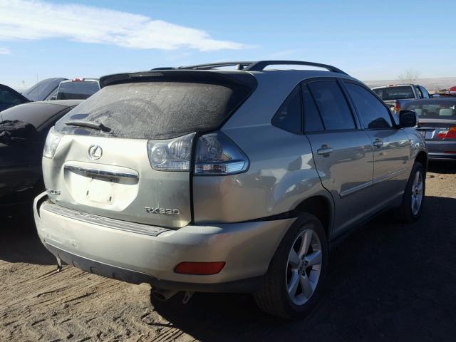 JTJHA31U440027482 - 2004 LEXUS RX 330 TEAL photo 4