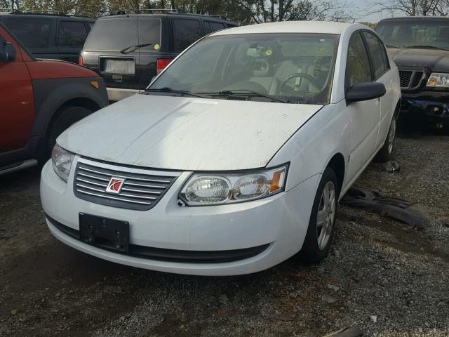 1G8AJ55F77Z136914 - 2007 SATURN ION LEVEL WHITE photo 2