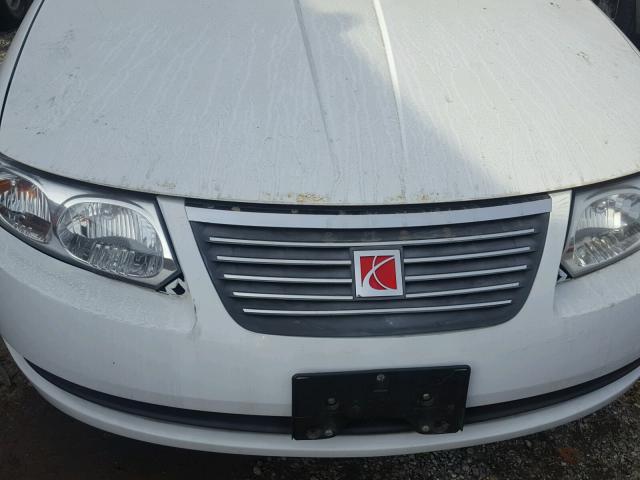 1G8AJ55F77Z136914 - 2007 SATURN ION LEVEL WHITE photo 9