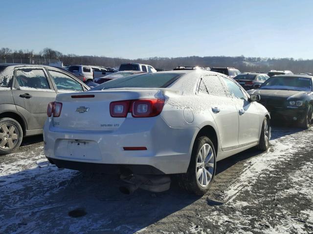 1G11H5SL5EF117345 - 2014 CHEVROLET MALIBU LTZ WHITE photo 4