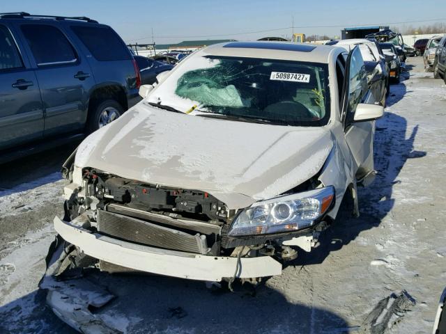 1G11H5SL5EF117345 - 2014 CHEVROLET MALIBU LTZ 白色 照片 9
