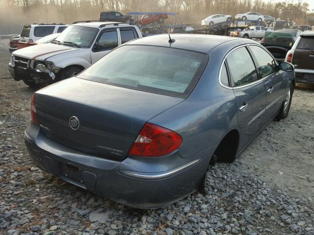 2G4WD582561147716 - 2006 BUICK LACROSSE C BLUE photo 4