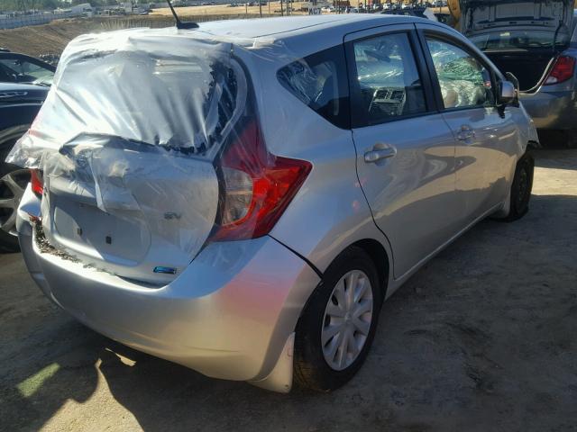 3N1CE2CP6EL407188 - 2014 NISSAN VERSA NOTE GRAY photo 4