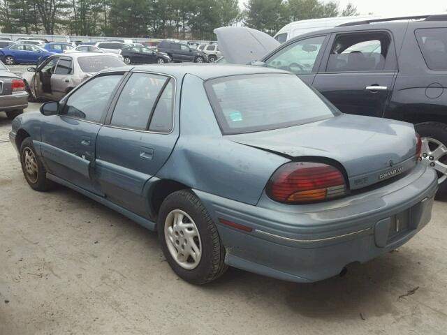 1G2NE52T0VC840852 - 1997 PONTIAC GRAND AM S GREEN photo 3