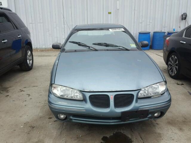 1G2NE52T0VC840852 - 1997 PONTIAC GRAND AM S GREEN photo 9