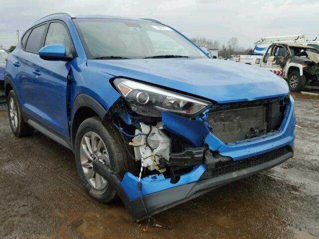 KM8J3CA44HU259671 - 2017 HYUNDAI TUCSON LIM BLUE photo 9