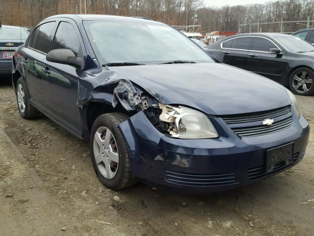 1G1AK58F887293503 - 2008 CHEVROLET COBALT LS BLUE photo 1