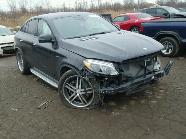 4JGED6EB6HA052421 - 2017 MERCEDES-BENZ GLE COUPE BLACK photo 1