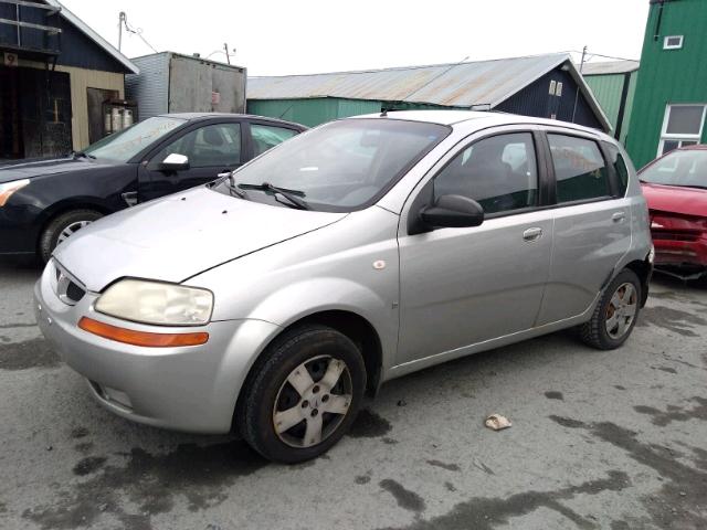 KL2TD65627B745707 - 2007 PONTIAC WAVE SILVER photo 2