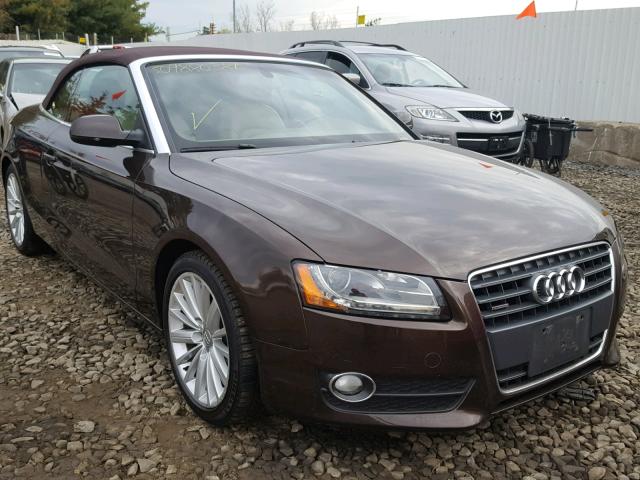 WAULFAFH8BN006257 - 2011 AUDI A5 PREMIUM BROWN photo 1