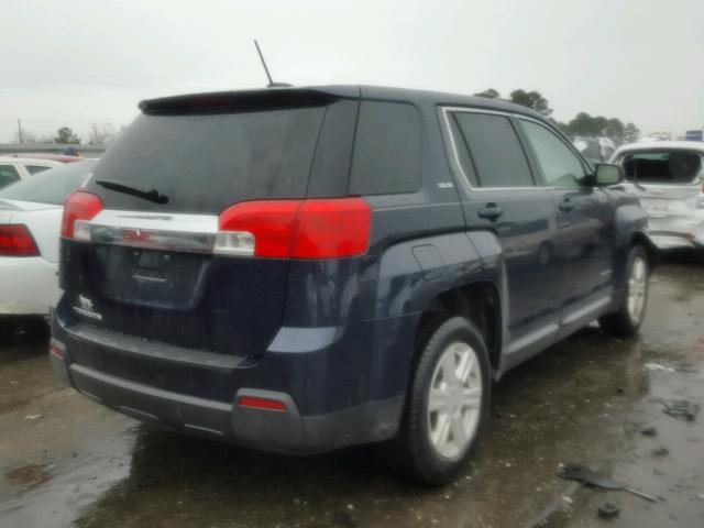 2GKALMEK1F6120231 - 2015 GMC TERRAIN SL BLUE photo 4