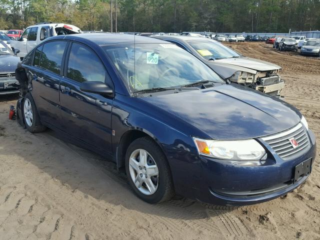 1G8AJ55FX7Z133876 - 2007 SATURN ION LEVEL BURN photo 1