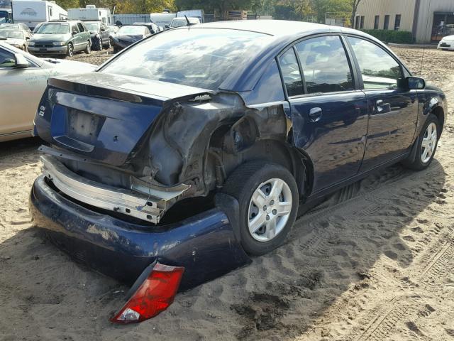 1G8AJ55FX7Z133876 - 2007 SATURN ION LEVEL BURN photo 4