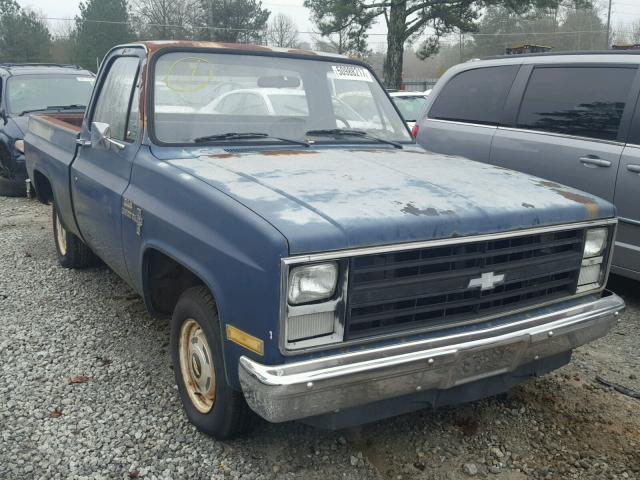 2GCCC14N2G1136824 - 1986 CHEVROLET C10 BLUE photo 1