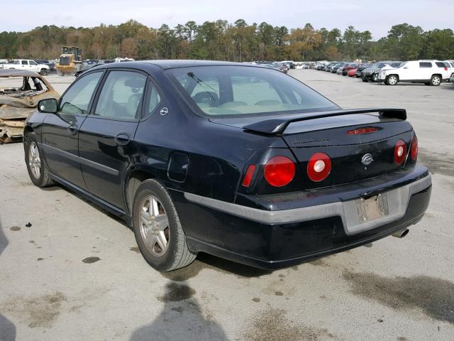 2G1WH55K629378898 - 2002 CHEVROLET IMPALA LS BLACK photo 3